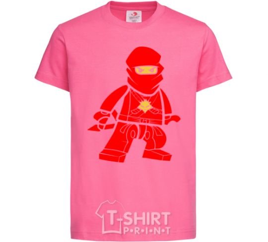 Kids T-shirt Ninja Kai heliconia фото