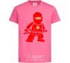 Детская футболка Ниндзя Кай Ярко-розовый фото