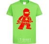 Kids T-shirt Ninja Kai orchid-green фото