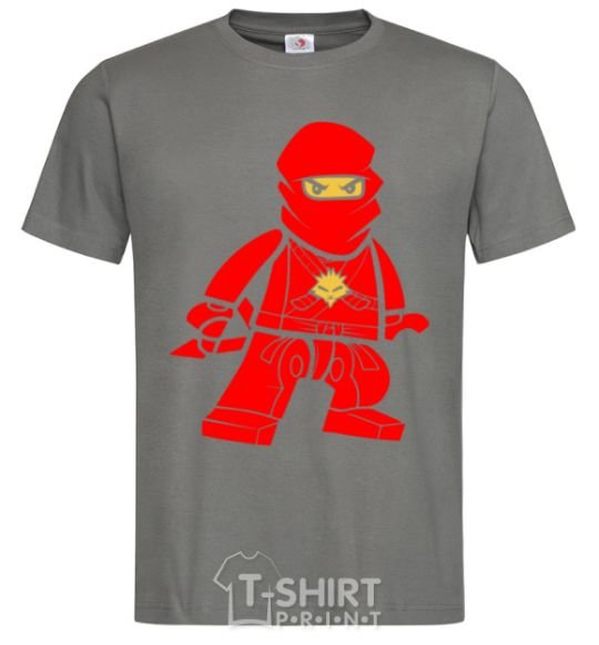 Men's T-Shirt Ninja Kai dark-grey фото