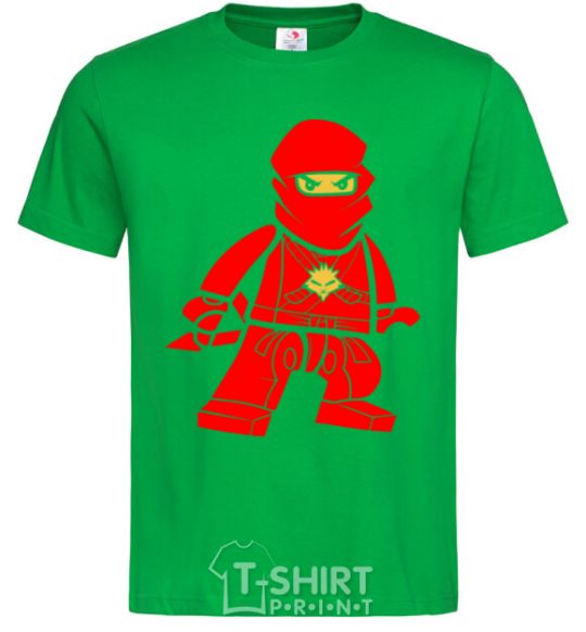 Men's T-Shirt Ninja Kai kelly-green фото