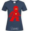 Women's T-shirt Ninja Kai navy-blue фото