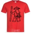 Men's T-Shirt Master Wu red фото