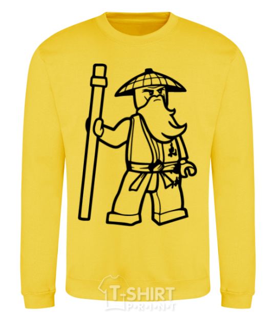 Sweatshirt Master Wu yellow фото