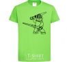 Kids T-shirt Nijia Kai orchid-green фото