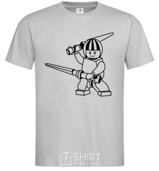 Men's T-Shirt Nijia Kai grey фото