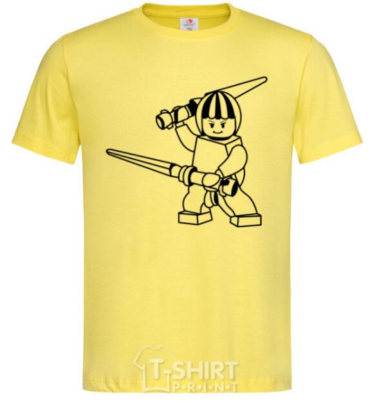 Мужская футболка Нидзя Ния Лимонный фото