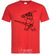 Men's T-Shirt Nijia Kai red фото