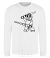 Sweatshirt Nijia Kai White фото