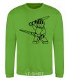 Sweatshirt Nijia Kai orchid-green фото