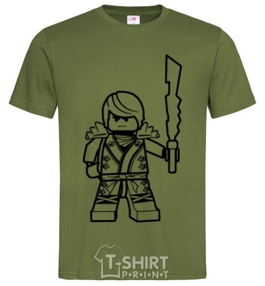 Men's T-Shirt Kai and the sword millennial-khaki фото