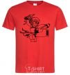 Men's T-Shirt Leah's assault red фото