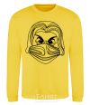 Sweatshirt Evil hero yellow фото