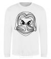 Sweatshirt Evil hero White фото