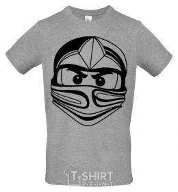 Men's T-Shirt Lego character grey фото