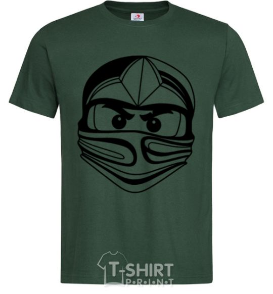 Мужская футболка Персонаж Лего Темно-зеленый фото