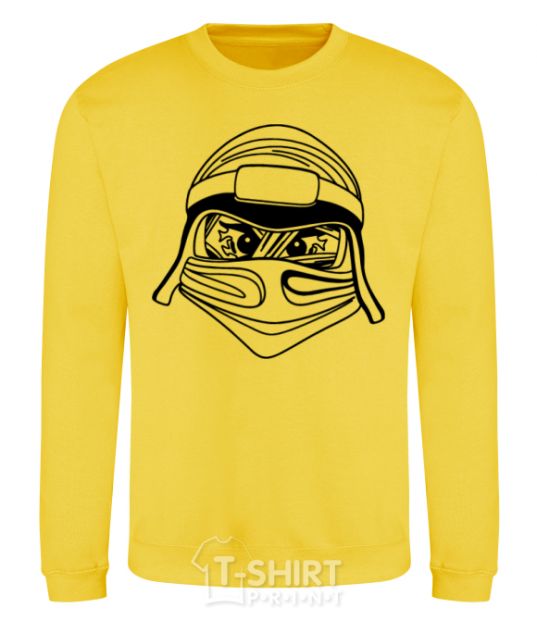 Sweatshirt Evil yellow фото