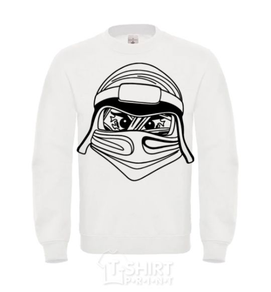 Sweatshirt Evil White фото