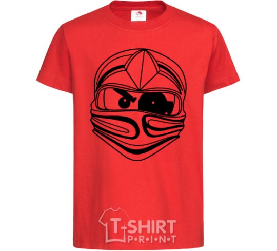 Kids T-shirt The Evil red фото