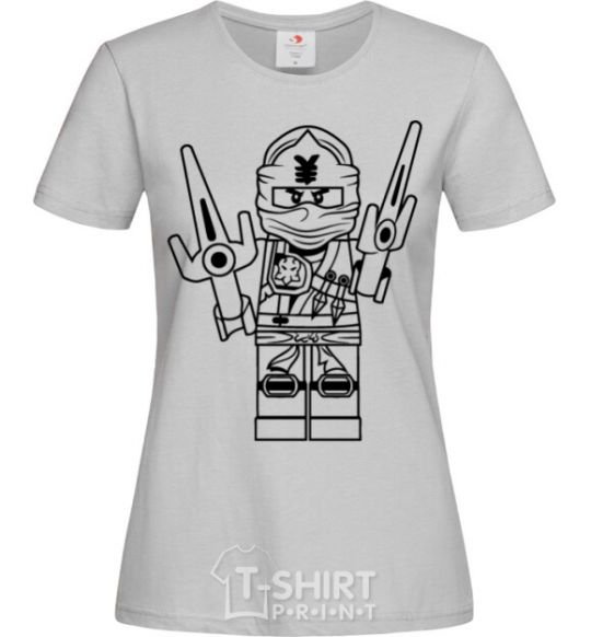 Women's T-shirt To the battle grey фото