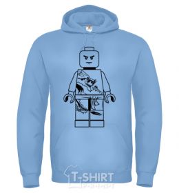 Men`s hoodie Ninja black фото