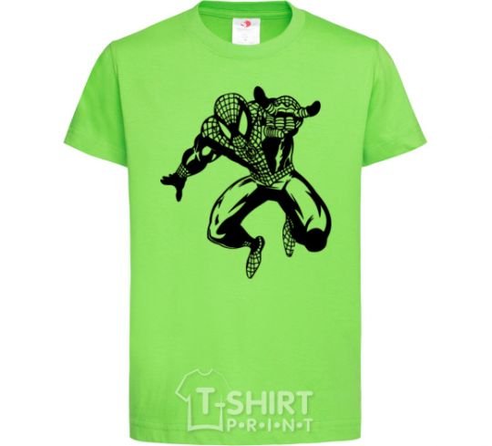 Kids T-shirt Spiderman Jump orchid-green фото