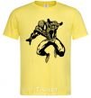 Men's T-Shirt Spiderman Jump cornsilk фото