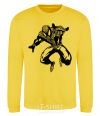 Sweatshirt Spiderman Jump yellow фото