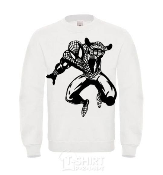 Sweatshirt Spiderman Jump White фото