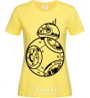 Women's T-shirt BB8 cornsilk фото