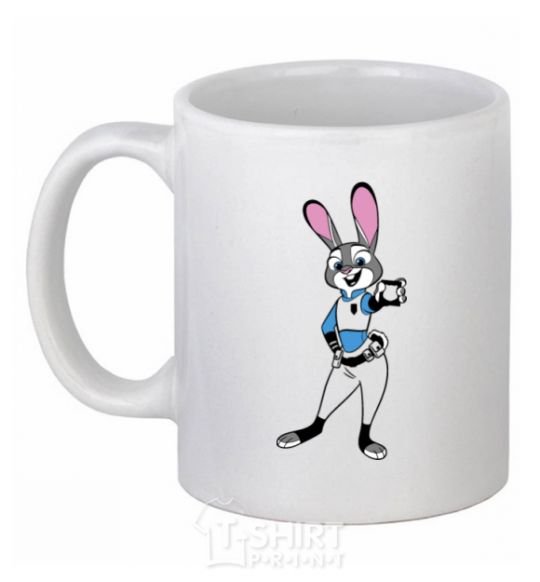 Ceramic mug Judy Hopps White фото