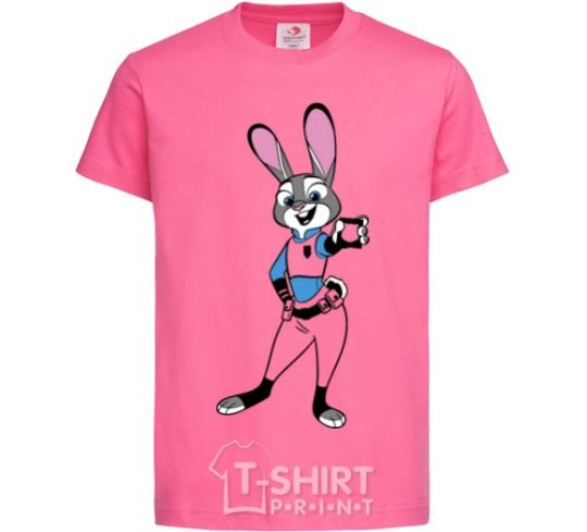 Kids T-shirt Judy Hopps heliconia фото