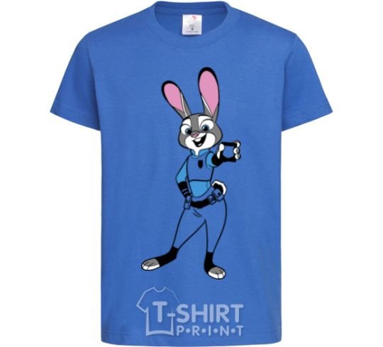 Kids T-shirt Judy Hopps royal-blue фото
