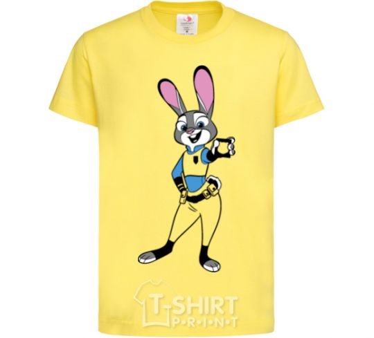 Kids T-shirt Judy Hopps cornsilk фото