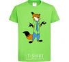 Kids T-shirt Nick orchid-green фото