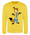 Sweatshirt Nick yellow фото