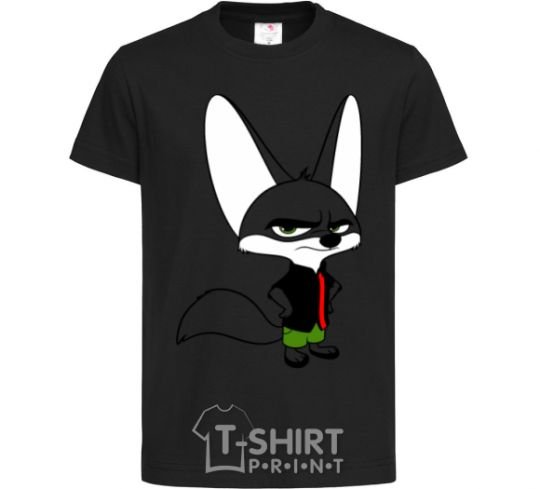 Kids T-shirt Fenech black фото