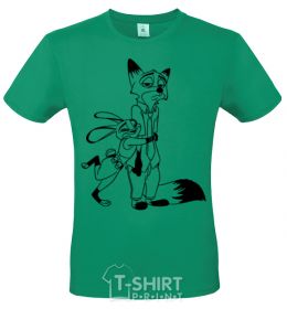 Men's T-Shirt Judy and Nick kelly-green фото