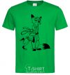 Men's T-Shirt Judy and Nick kelly-green фото