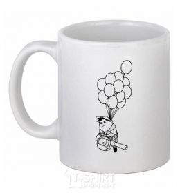 Чашка керамическая Рассел Белый фото