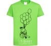 Kids T-shirt Russell orchid-green фото