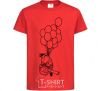Kids T-shirt Russell red фото