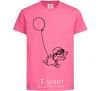 Детская футболка Дух приключений Ярко-розовый фото