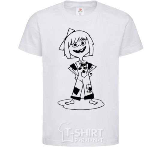 Детская футболка Элли маленькая Белый фото
