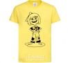 Детская футболка Элли маленькая Лимонный фото