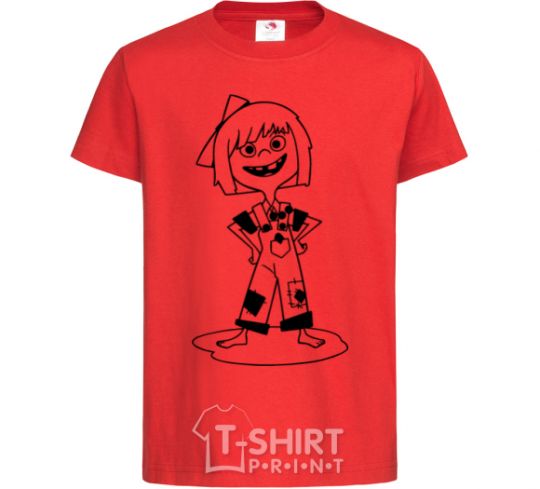Детская футболка Элли маленькая Красный фото