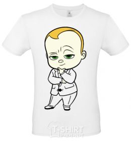 Men's T-Shirt Boss Sucker White фото