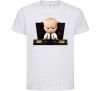 Kids T-shirt Boss in a suitcase White фото
