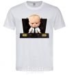 Men's T-Shirt Boss in a suitcase White фото