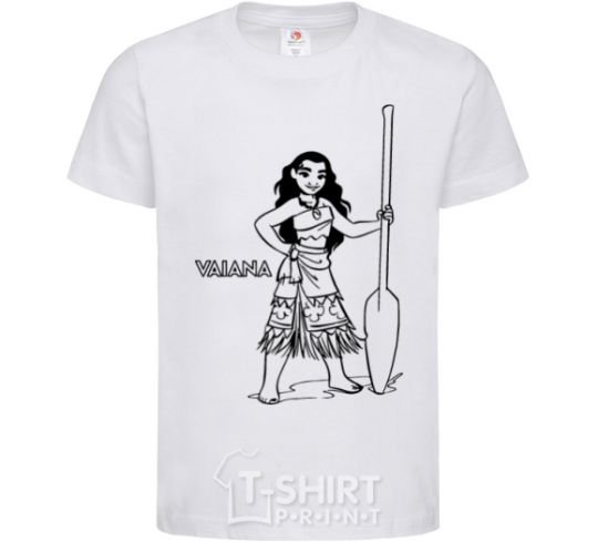 Kids T-shirt Viana White фото